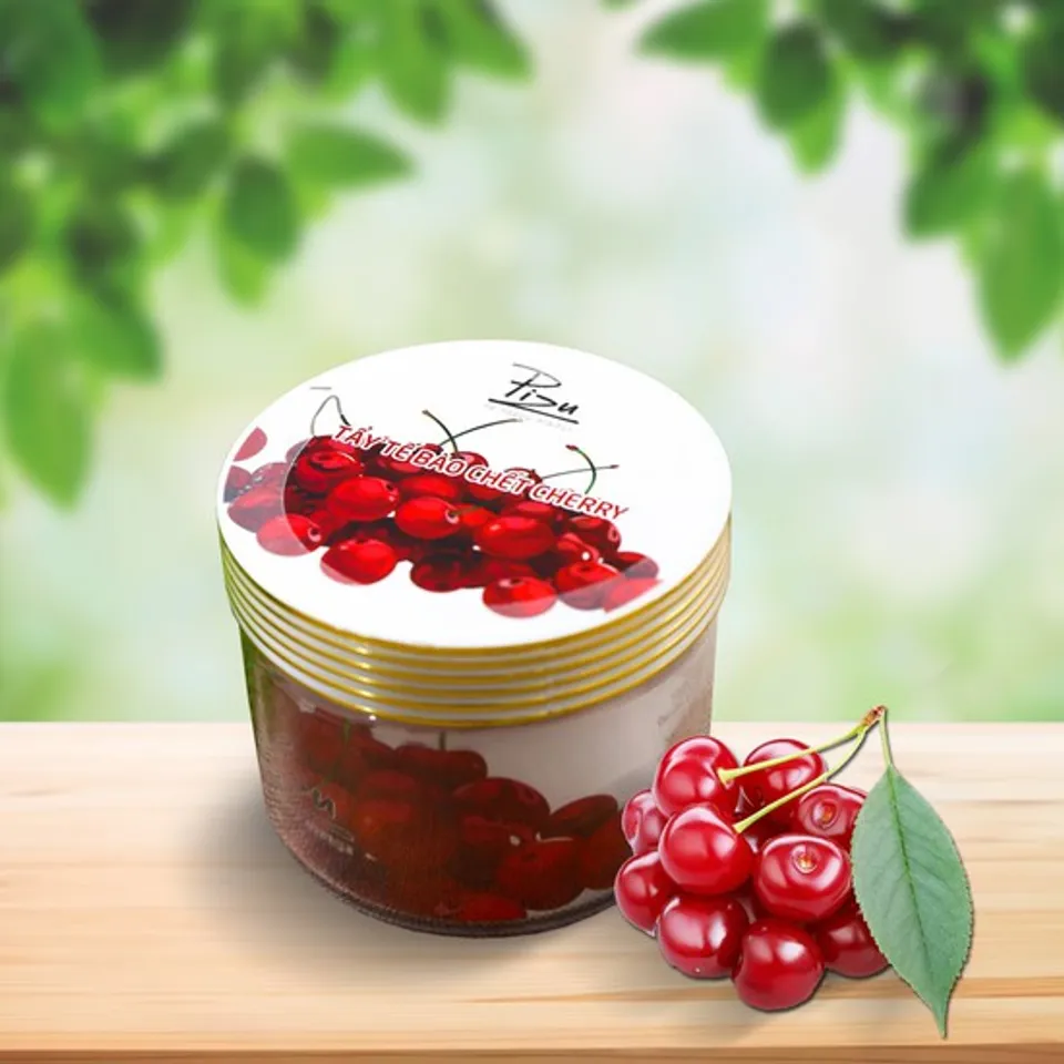Kem tẩy tế bào chết Pizu có chứa chiết xuất từ quả Cherry