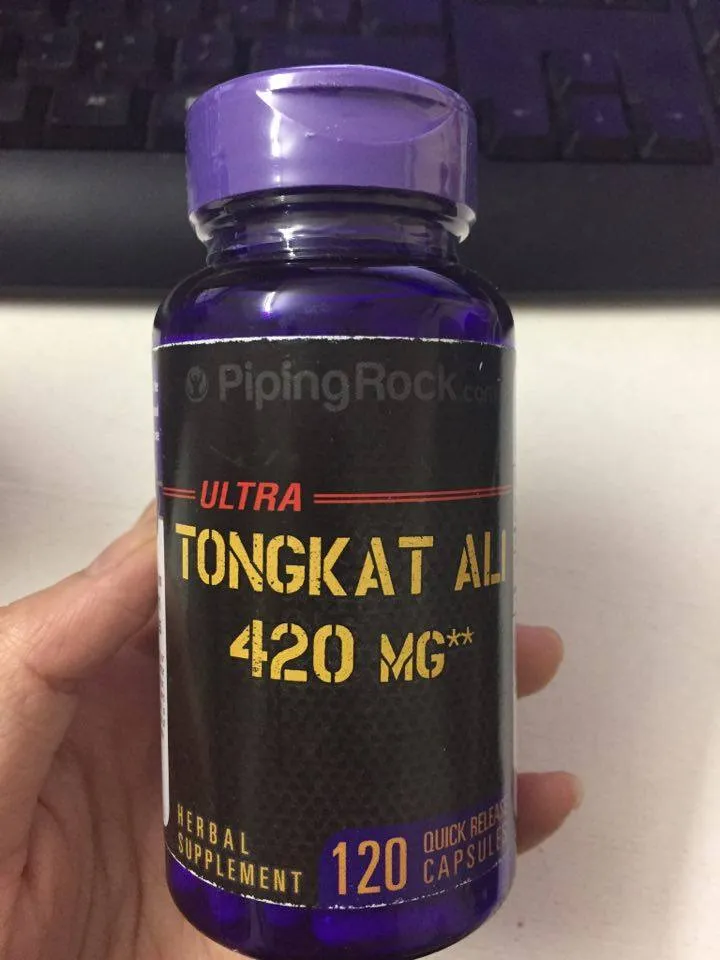 Tongkat Ali Piping Rock Ultra 420mg hộp 120 viên