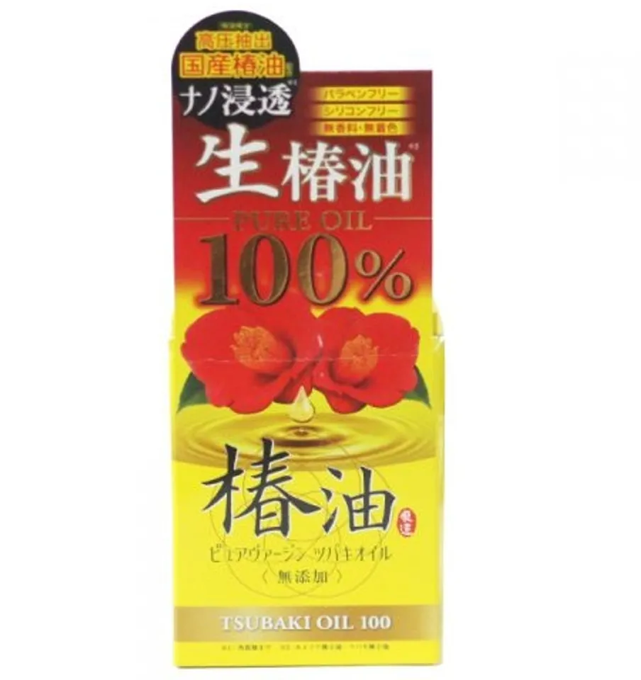 Tinh dầu hoa trà Tsubaki 47ml Nhật Bản dưỡng tóc và da 1