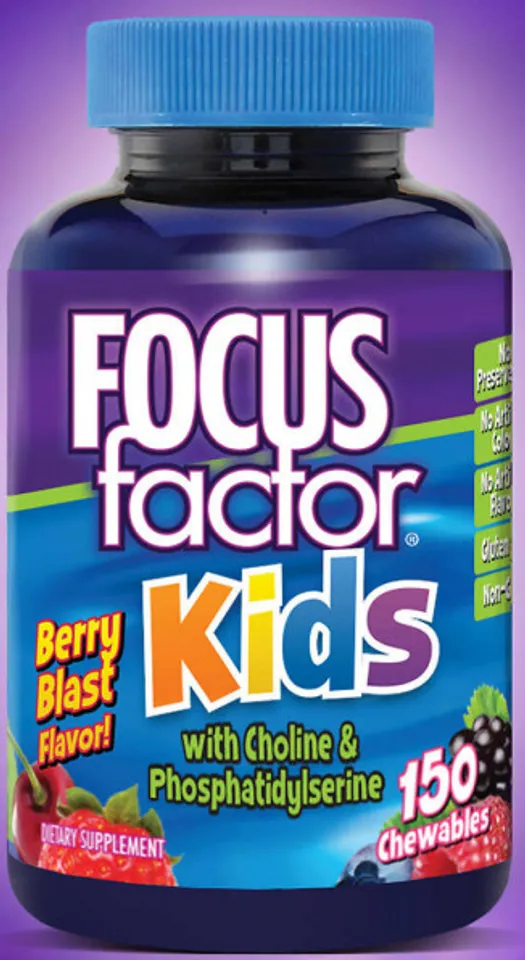 Viên bổ não cho trẻ - Focus Factor for Kid của Mỹ 2