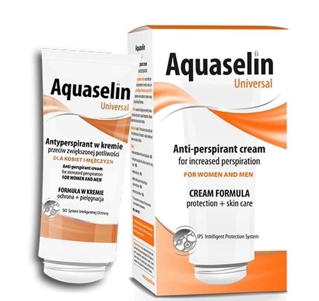 Aquaselin Universal Cream - Kem ngăn đổ mồ hôi tay, chân