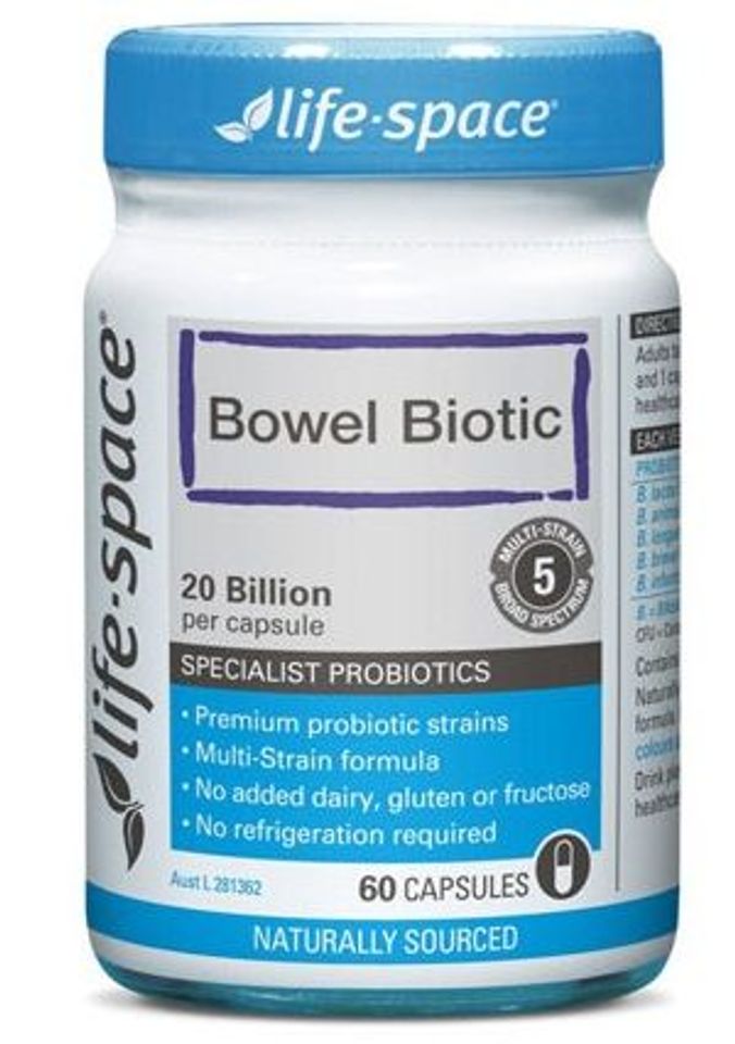 Men vi sinh Bowel Biotic khôi phục đường ruột sau dùng kháng sinh