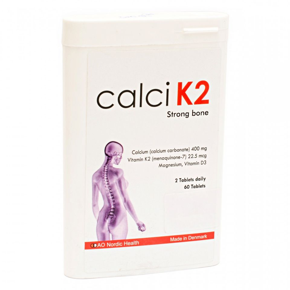 Calci K2 - viên bổ sung canxi ngừa loãng xương