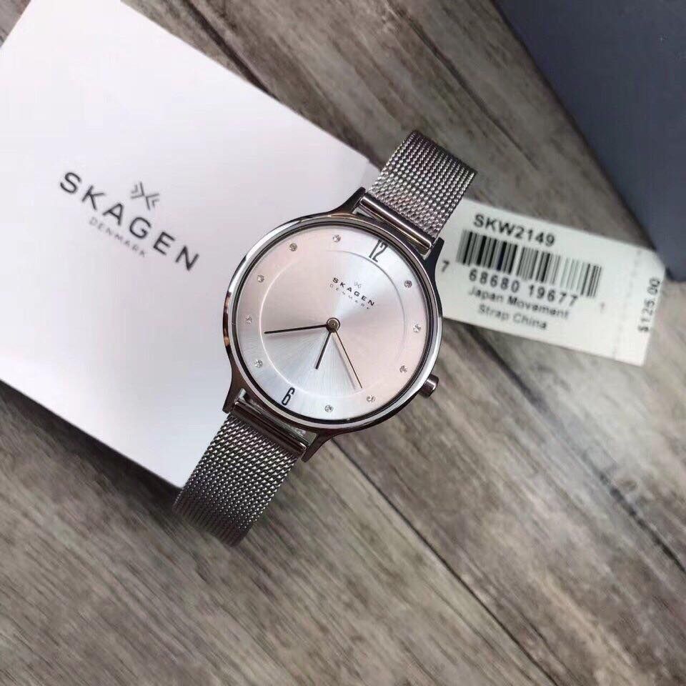 Cận cảnh chiếc đồng hồ Skagen nữ SKW2149