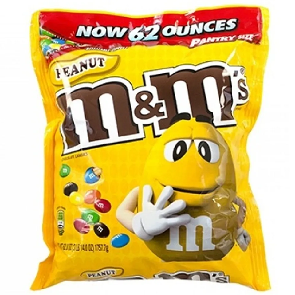 Kẹo Chocolate M&M's Peanut vị sữa nhân đậu phộng