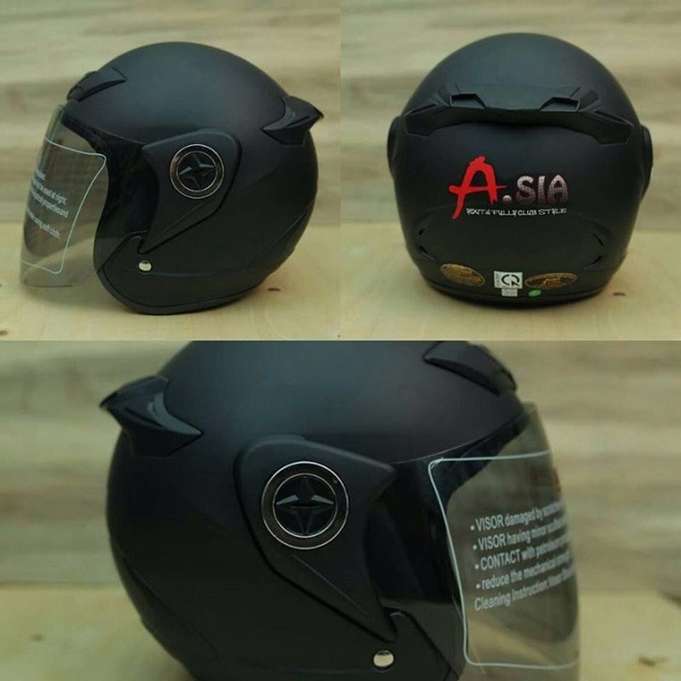 Sơn công nghệ cao giúp cho màu của chiếc mũ bảo hiểm Asia M168 rất bền màu