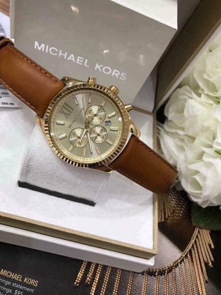 Cận cảnh chiếc đồng hồ Michael Kors nam MK8447