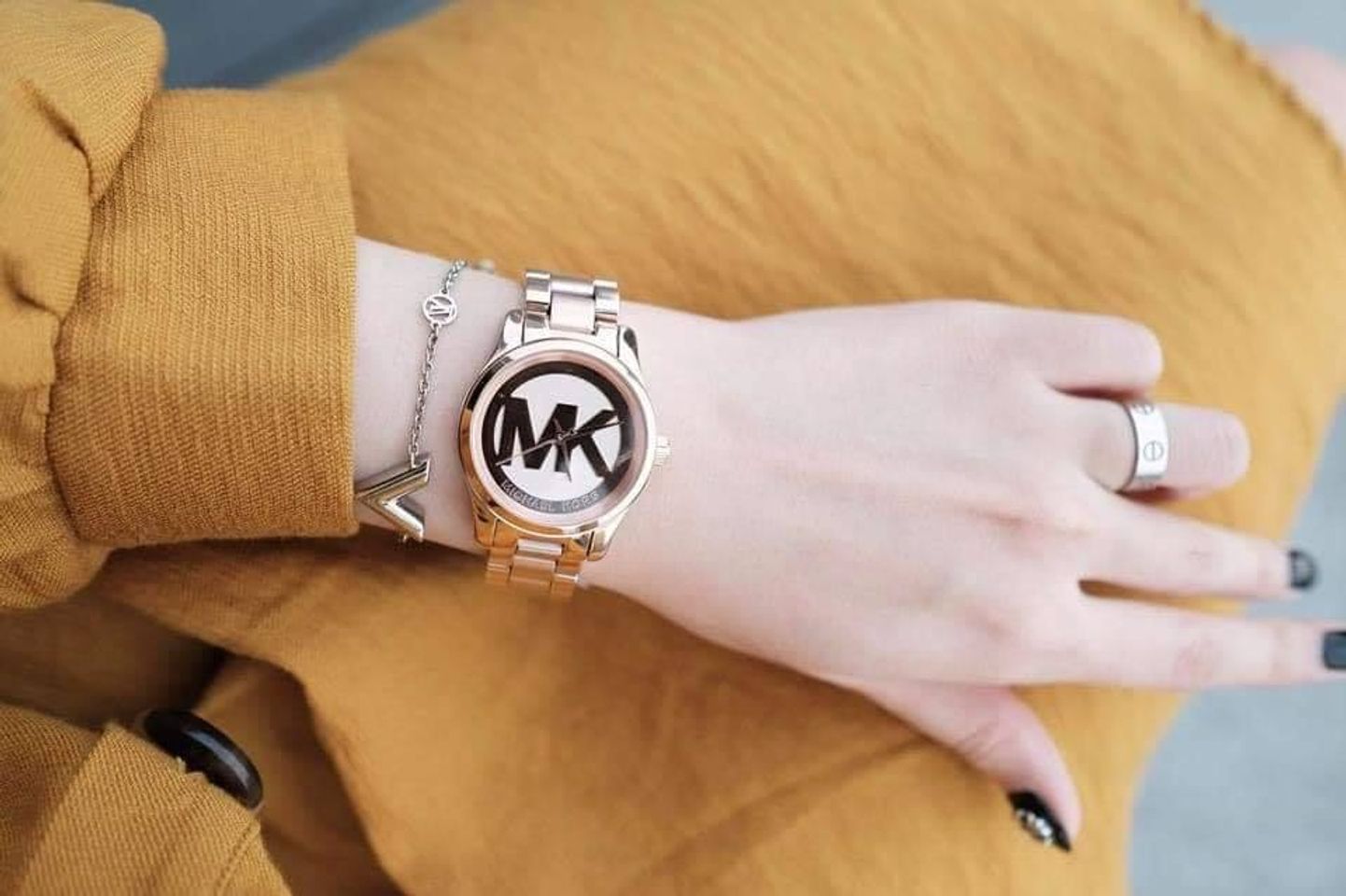 Đồng hồ Michael Kors MK MK3334 Rose Gold cho nữ 3