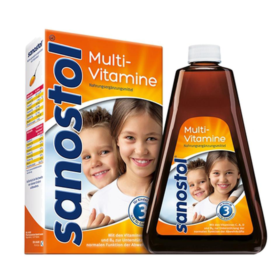 Multi vitamin Sanostol số 3 của Đúc cho trẻ từ 3 đến 6 tuổi 1