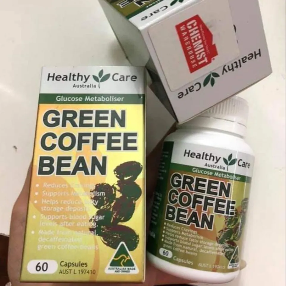 Viên Uống Giảm Cân Healthy Care Green Coffee Bean 60 viên 1