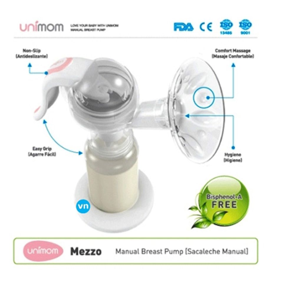 Máy hút sữa bằng tay Unimom Mezzo chính hãng