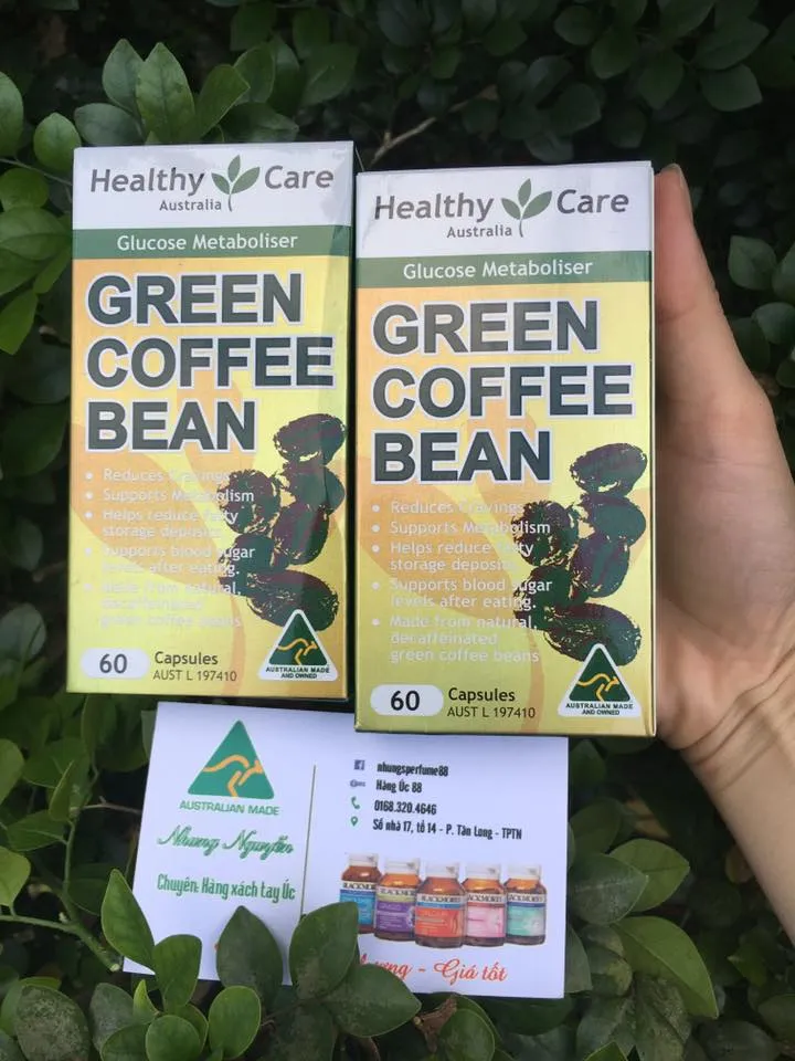 Viên Uống Giảm Cân Healthy Care Green Coffee Bean 60 viên 2