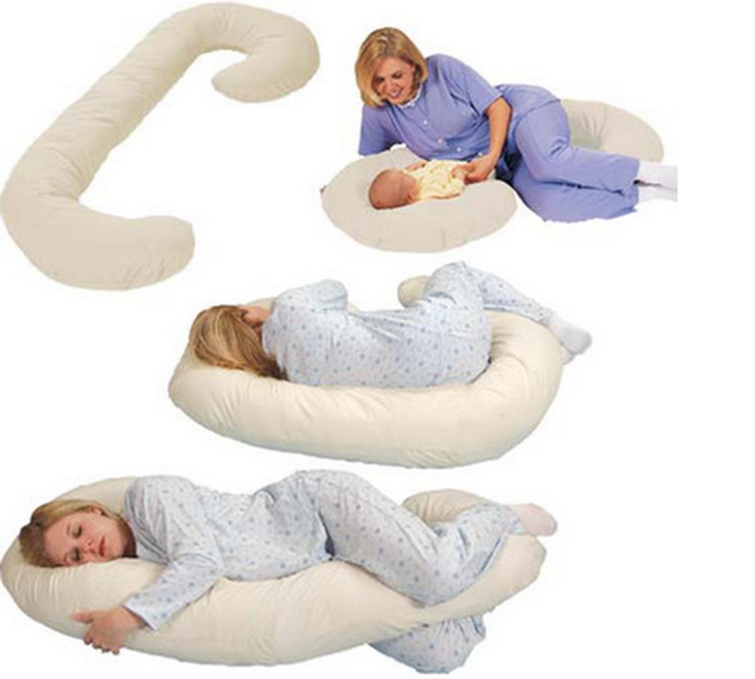 Gối ốm b&agrave; bầu h&igrave;nh chữ C