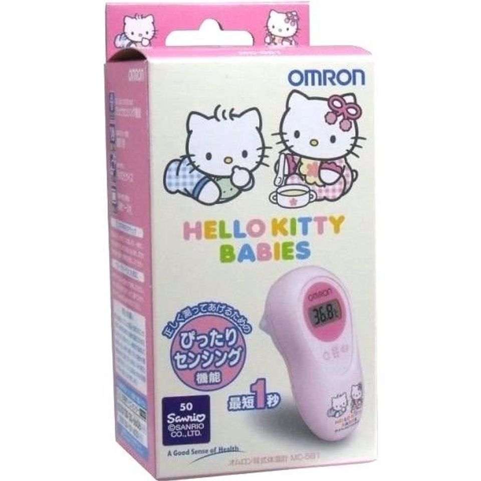 Nhiệt kế đo tai Omron Hello Kitty