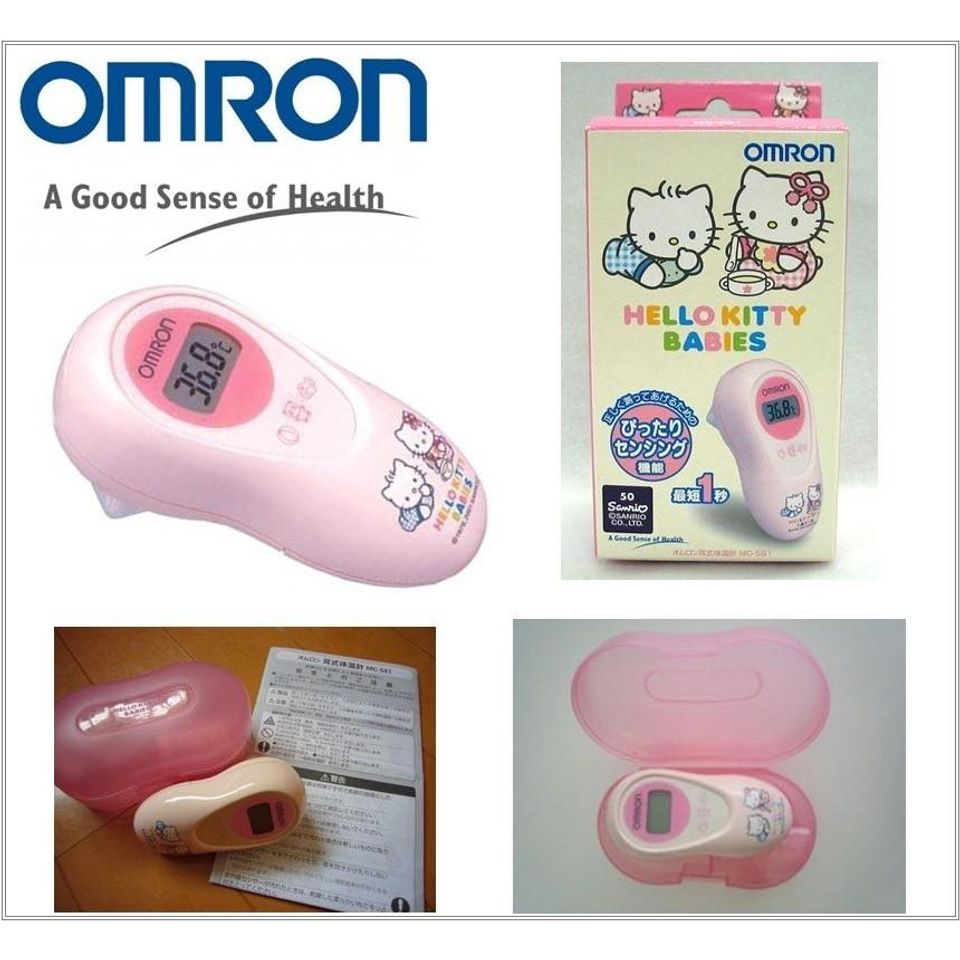 Nhiệt kế đo tai Omron Hello Kitty hỗ trợ tăng theo dõi sức khỏe cho bé