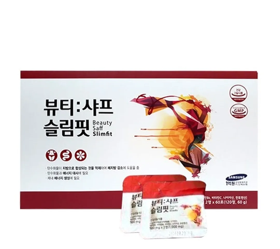 Viên uống nhụy hoa nghệ tây Beauty Saff Slimfit Hàn Quốc