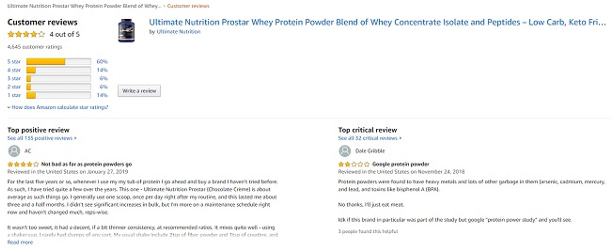 Đánh giá Prostar Whey hỗ trợ tăng cơ có tốt không, giá bao nhiêu?