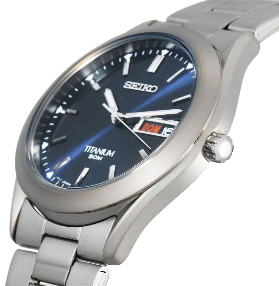 Đồng hồ Seiko cho nam SGG709 mặt màu xanh dương vô cùng lịch lãm