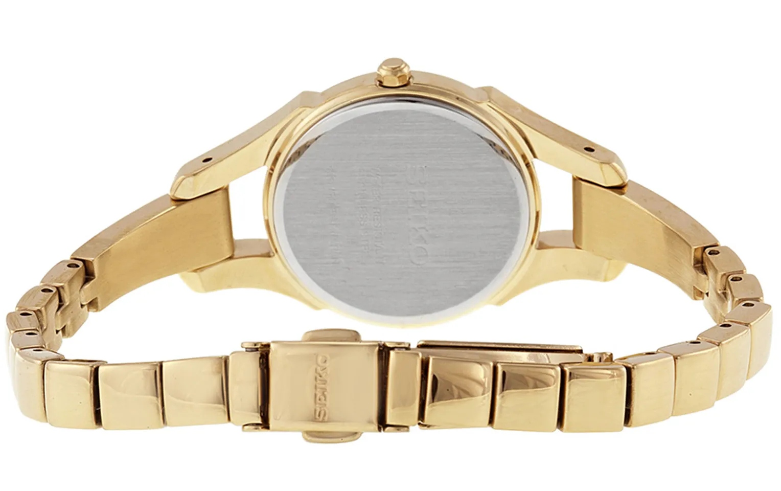 Đồng hồ Seiko Solar SUP216 cho nữ có khóa cài chắc chắn