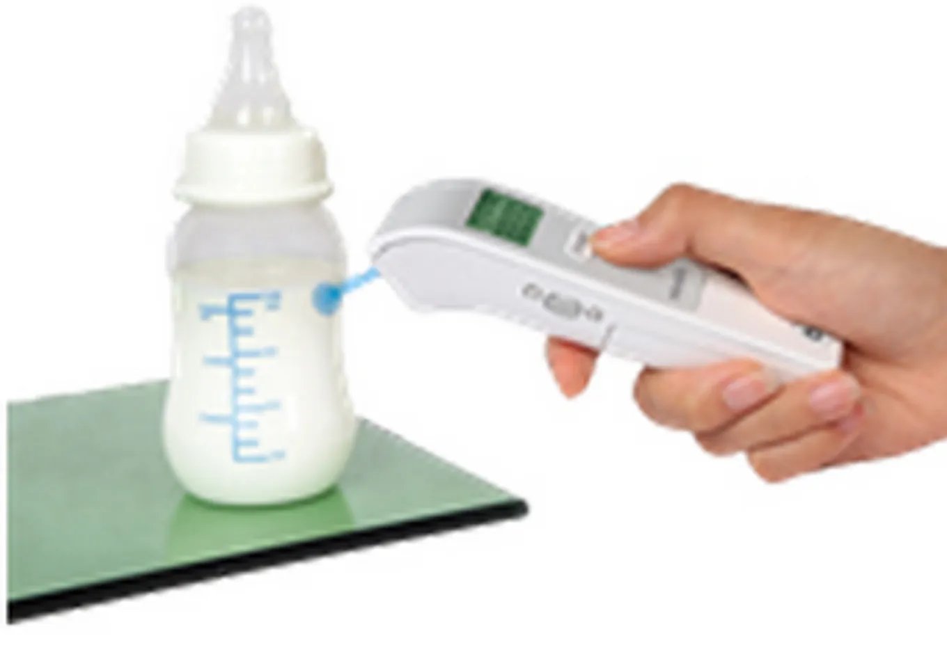 Dùng nhiệt kế hồng ngoại đo trán Microlife FR1MF1 đo nhiệt độ sữa, nước tắm...cho bé