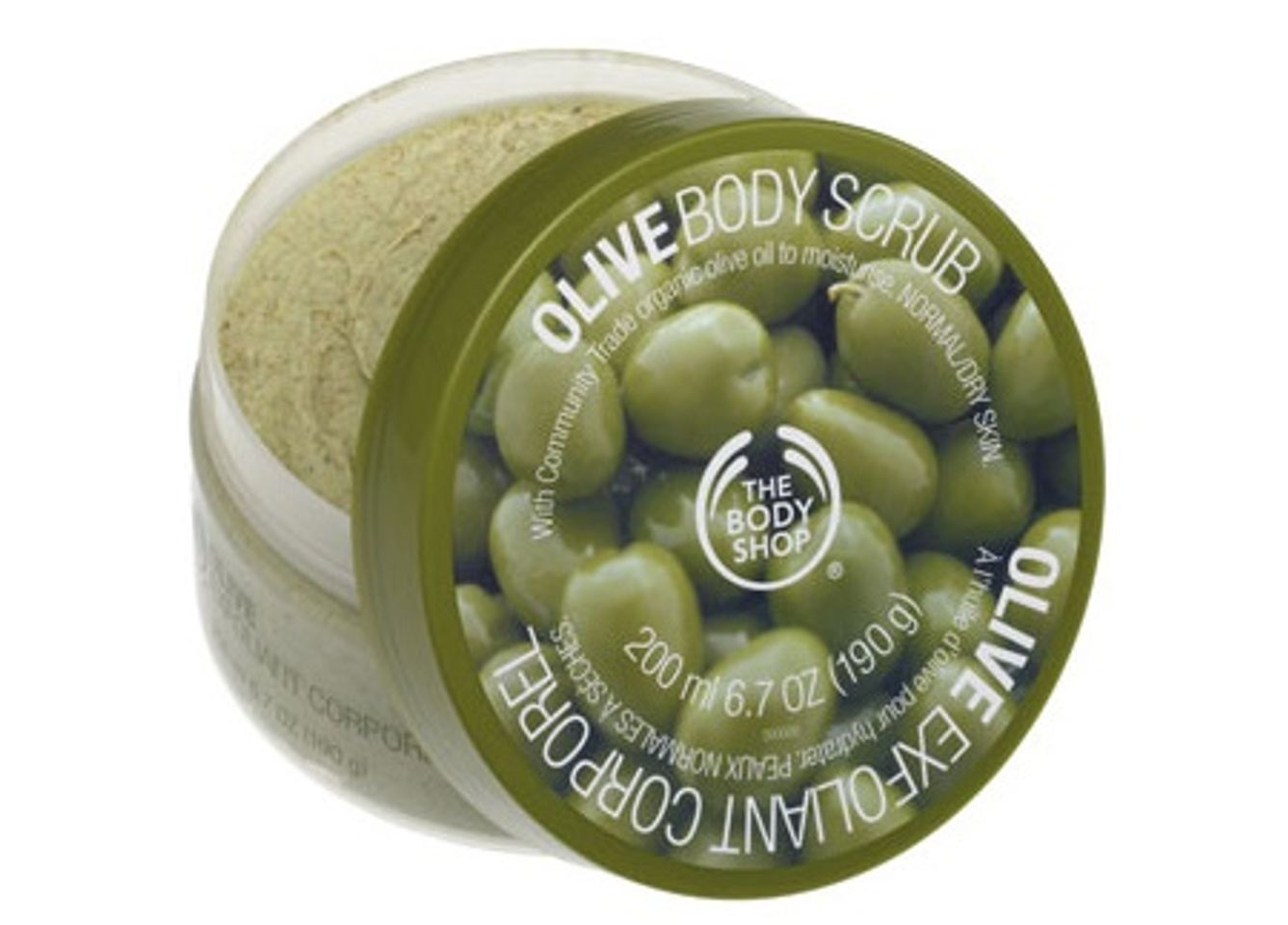 Với kem tẩy da chết toàn thân the body shop chiết xuất tinh dầu olive làn da bạn sẽ luôn mềm mịn tự nhiên