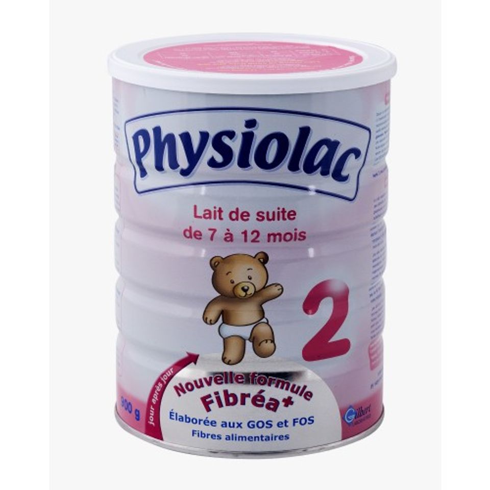 Sữa Physiolac số 2 900g cho trẻ từ 6-12 tháng chính hãng