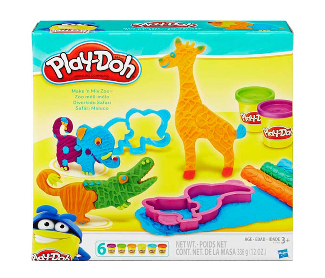 Bộ đất nặn Play-Doh thế giới động vật B1168