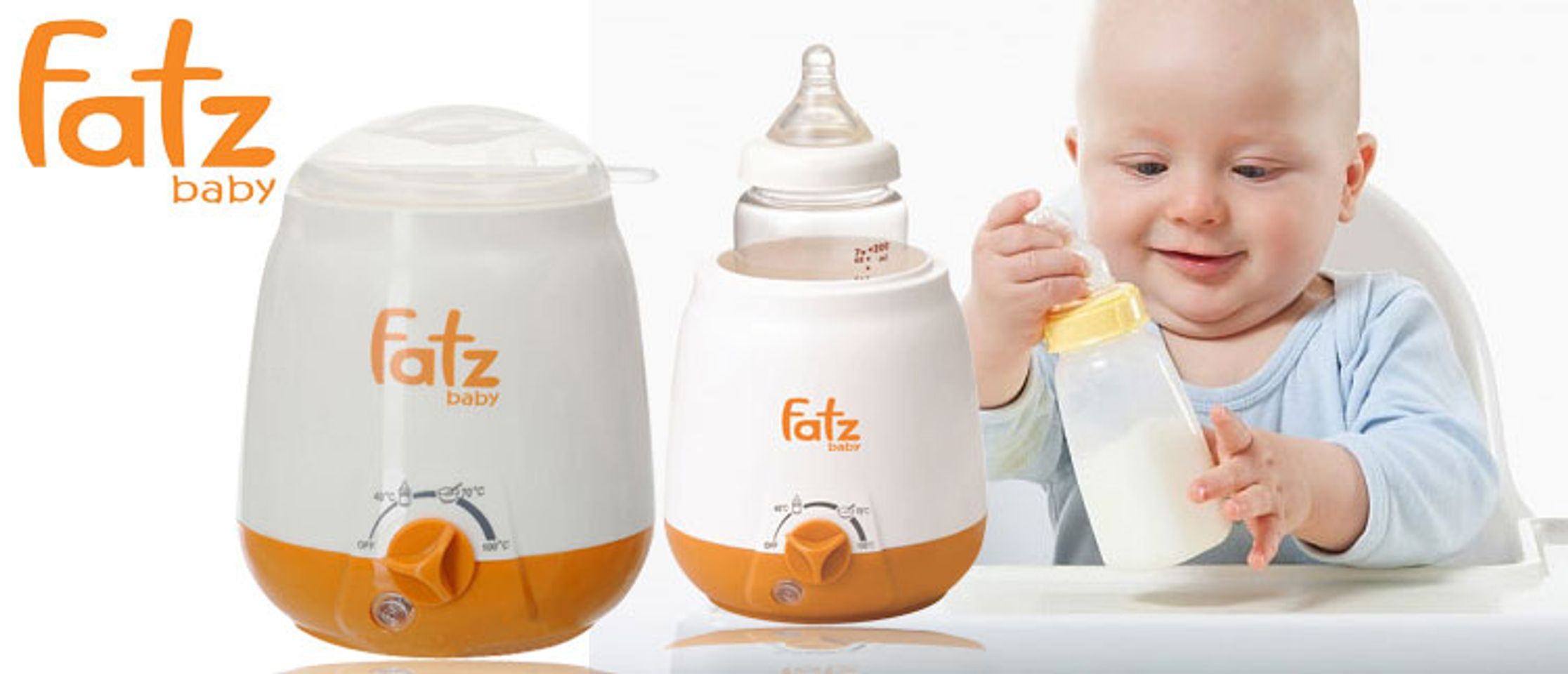 Máy hâm sữa 3 chức năng fatzbaby fb3003sl