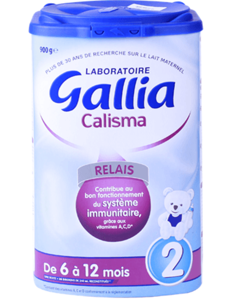 sữa gallia số 2 calisma 900g
