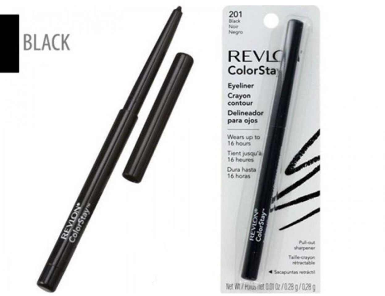 Chì kẻ mắt Revlon Color Stay Eyeliner Crayon dễ dàng sử dụng hàng ngày