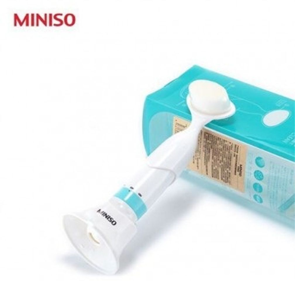 Máy rửa mặt Miniso Nhật Bản được thiết kế cầm tay nhỏ gọn, vừa vặn, có khả năng chống nước
