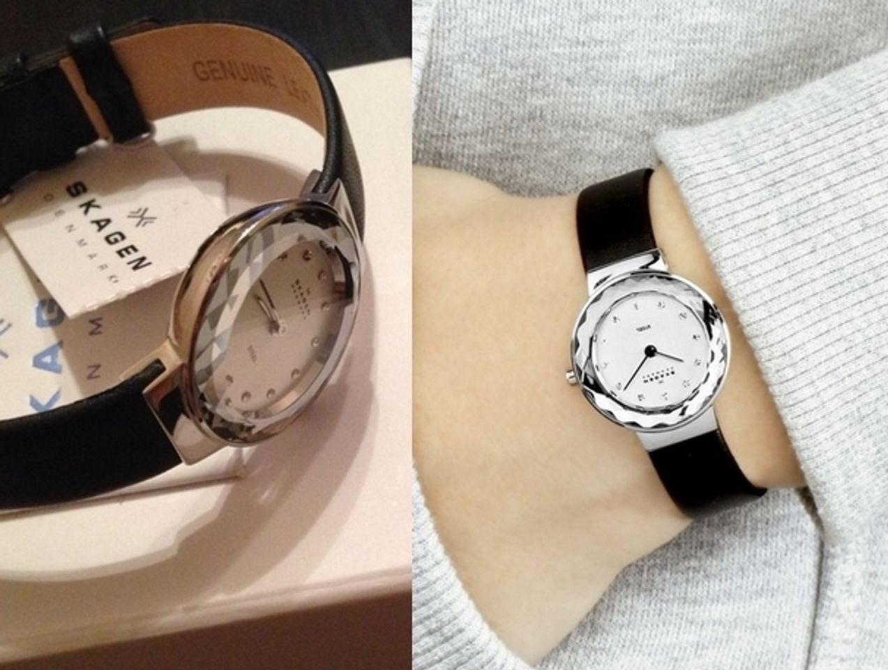 Chiếc đồng hồ Skagen nữ này không kén tay và rất dễ kết hợp với nhiều trang phục khác nhau