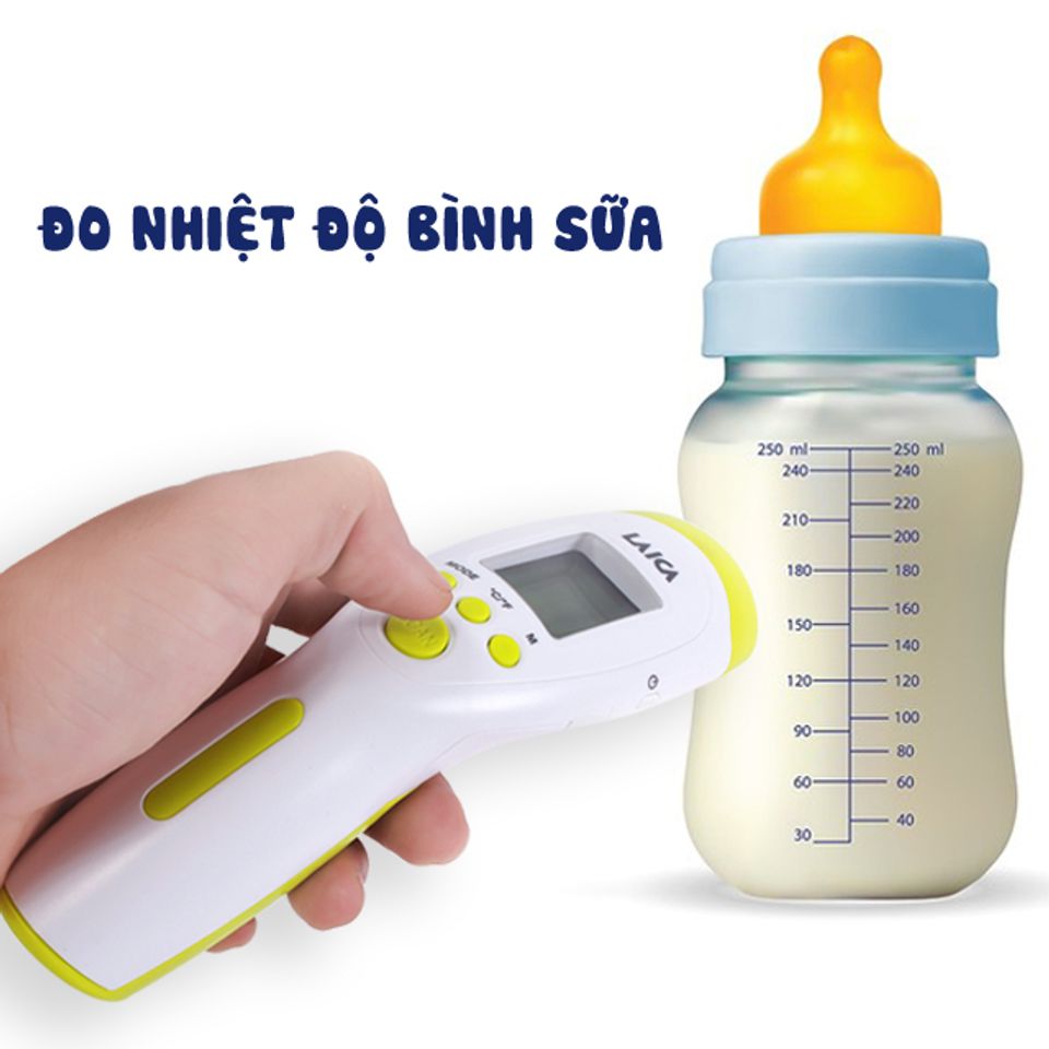Nhiệt kế đa chức năng Laica SA5900 đo nhiệt độ bình sữa