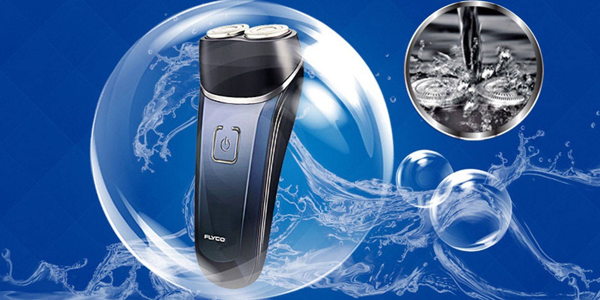 Thân máy được thiết kế chống nước giúp bạn thoải mái khi sử dụng