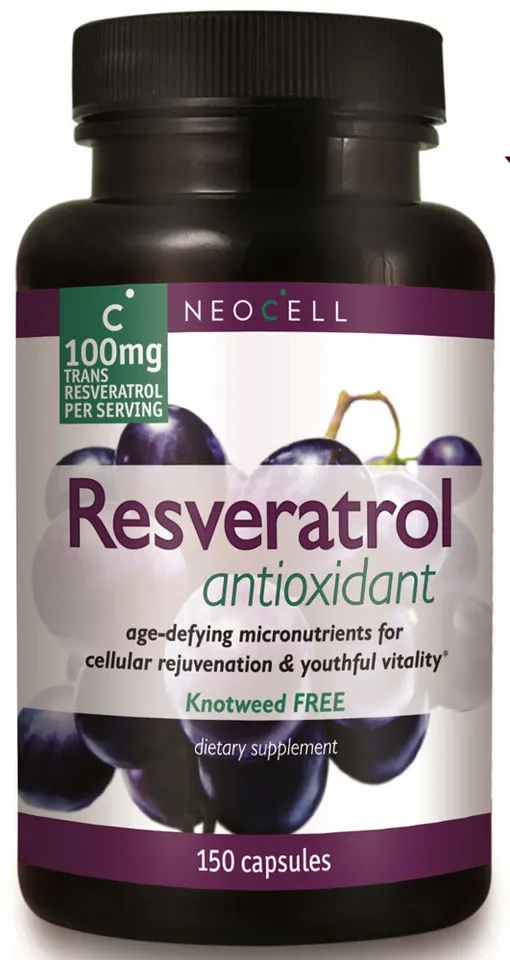 Neocell’s Resveratrol Antioxidant hỗ trợ tăng cường sức khỏe tim mạch