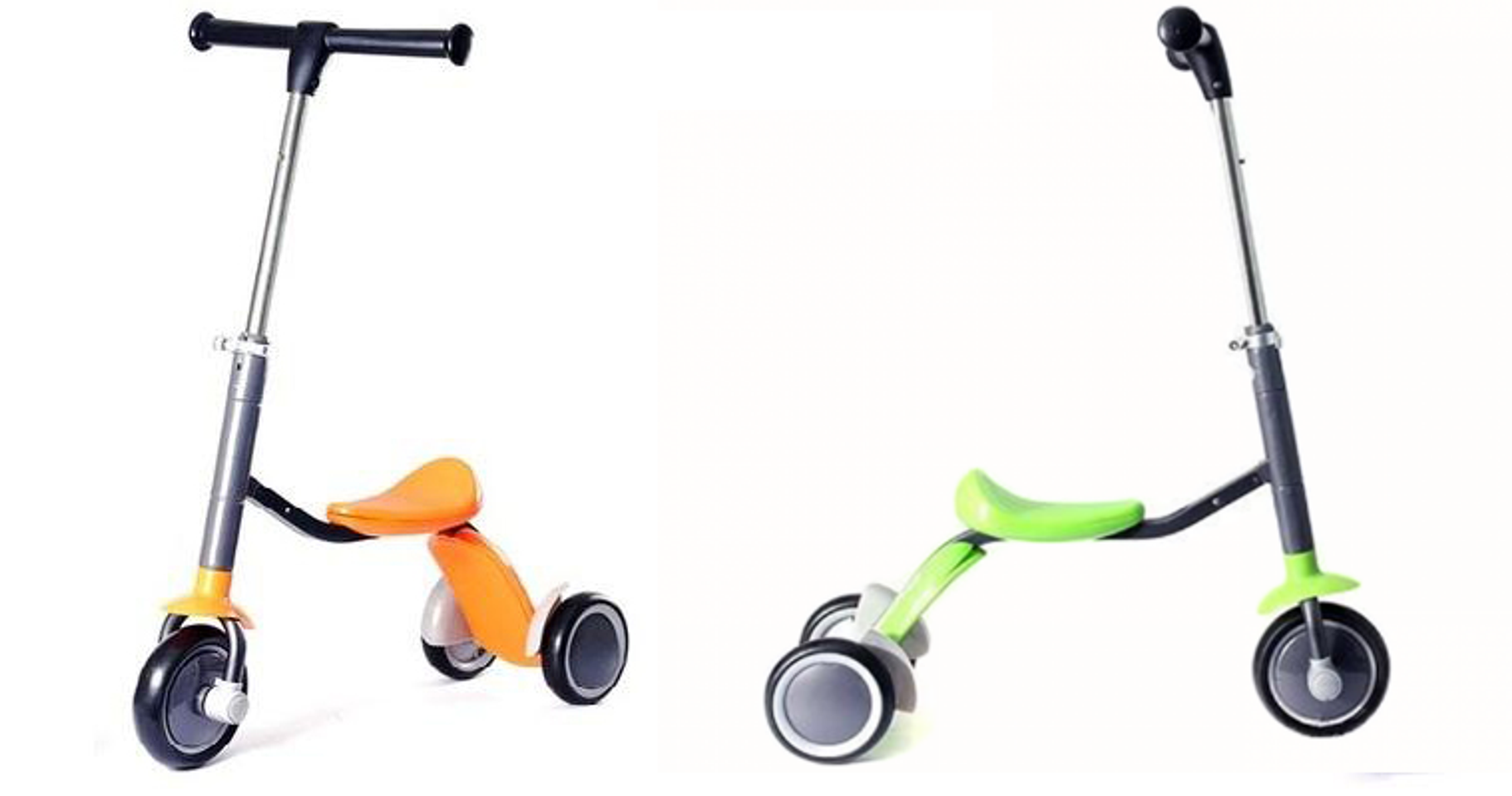 Xe trượt Scooter đa năng 2 trong 1 Nutifood xanh và cam