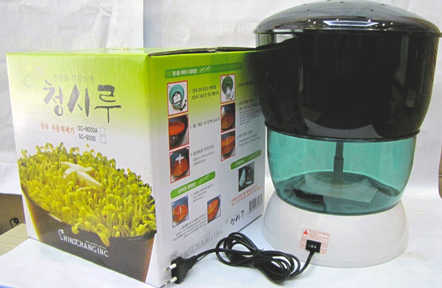 Máy trồng rau mầm Dr.Green SC-9000 được thiết kế nhỏ gọn sang trọng
