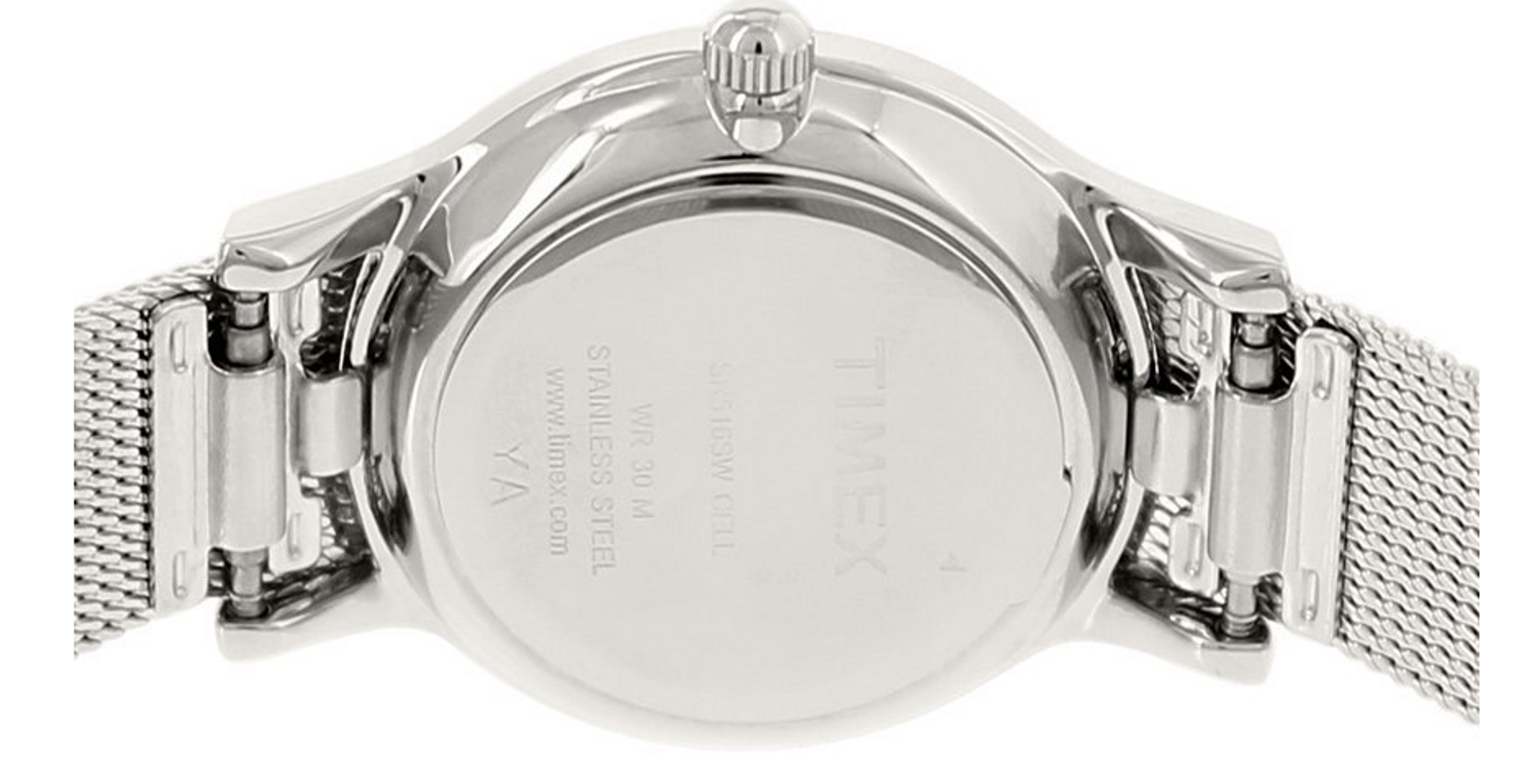 Đồng hồ Timex T2P167 Ladies Premium Silver Watch cho nữ 3