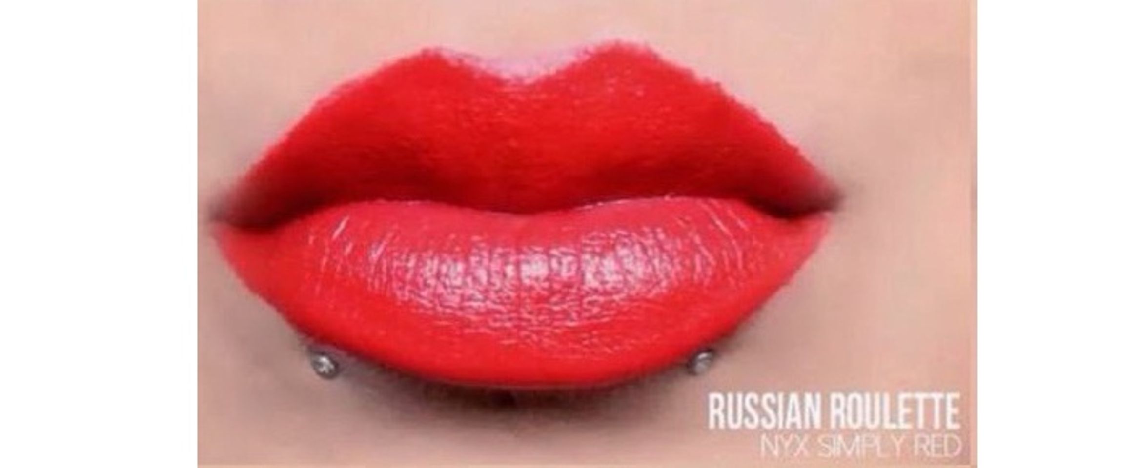 Son Nyx Simply Red Lip Cream SR01 Russian Roulette cho môi căng mọng, mềm mịn