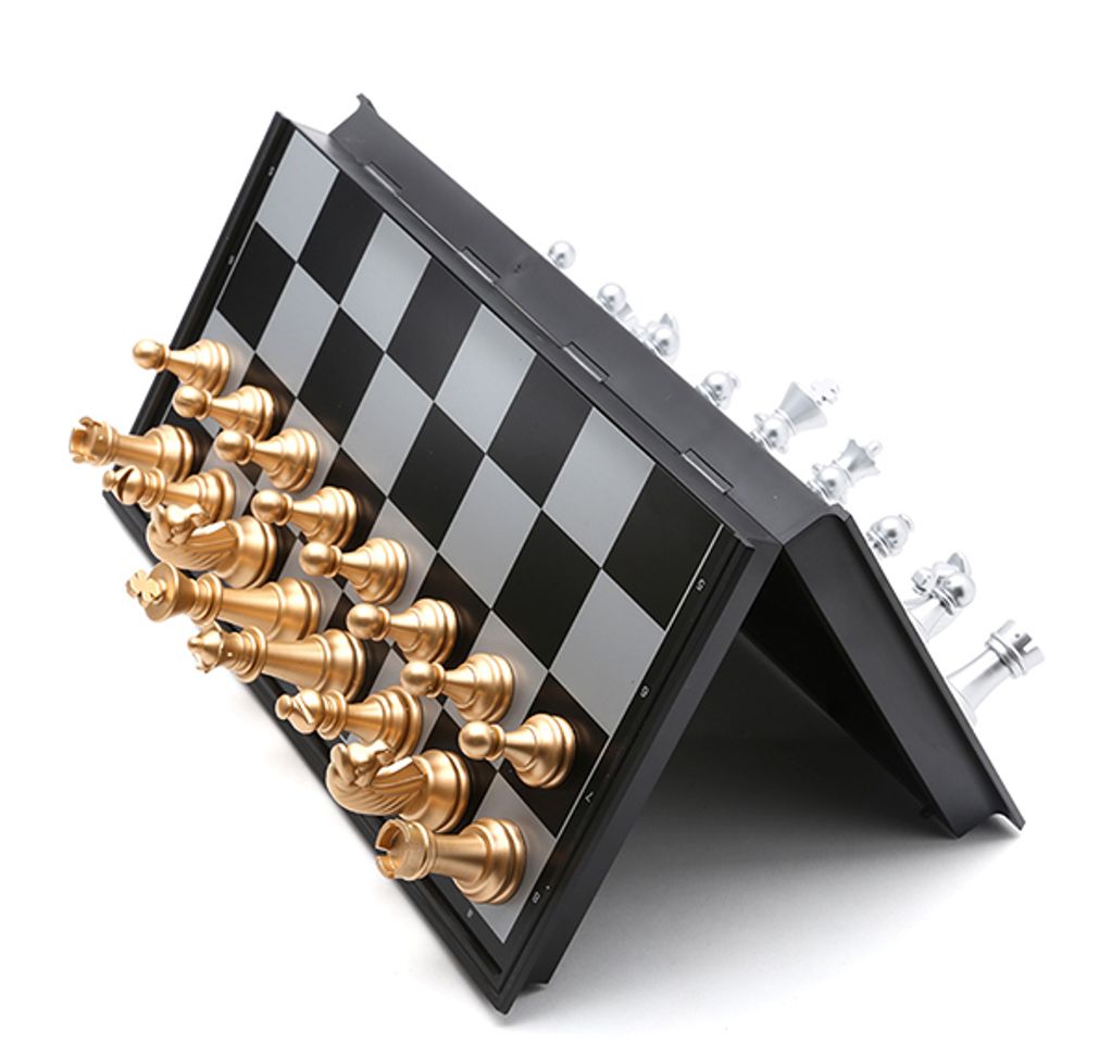 Bàn cờ vua nam châm UB nhỏ thiết kế bàn gập tiện dụng 2