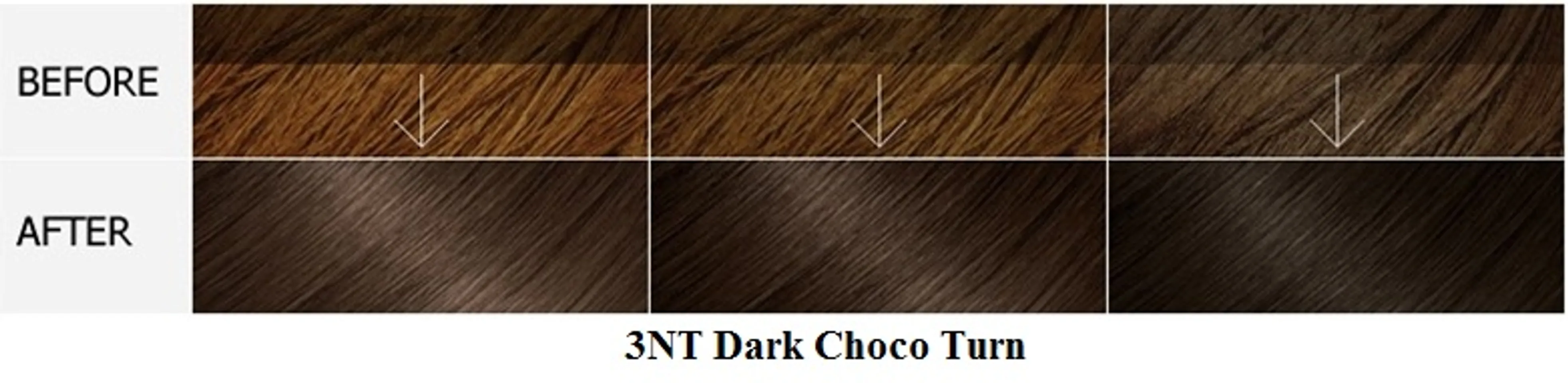 Màu 3NT Dark Choco Turn