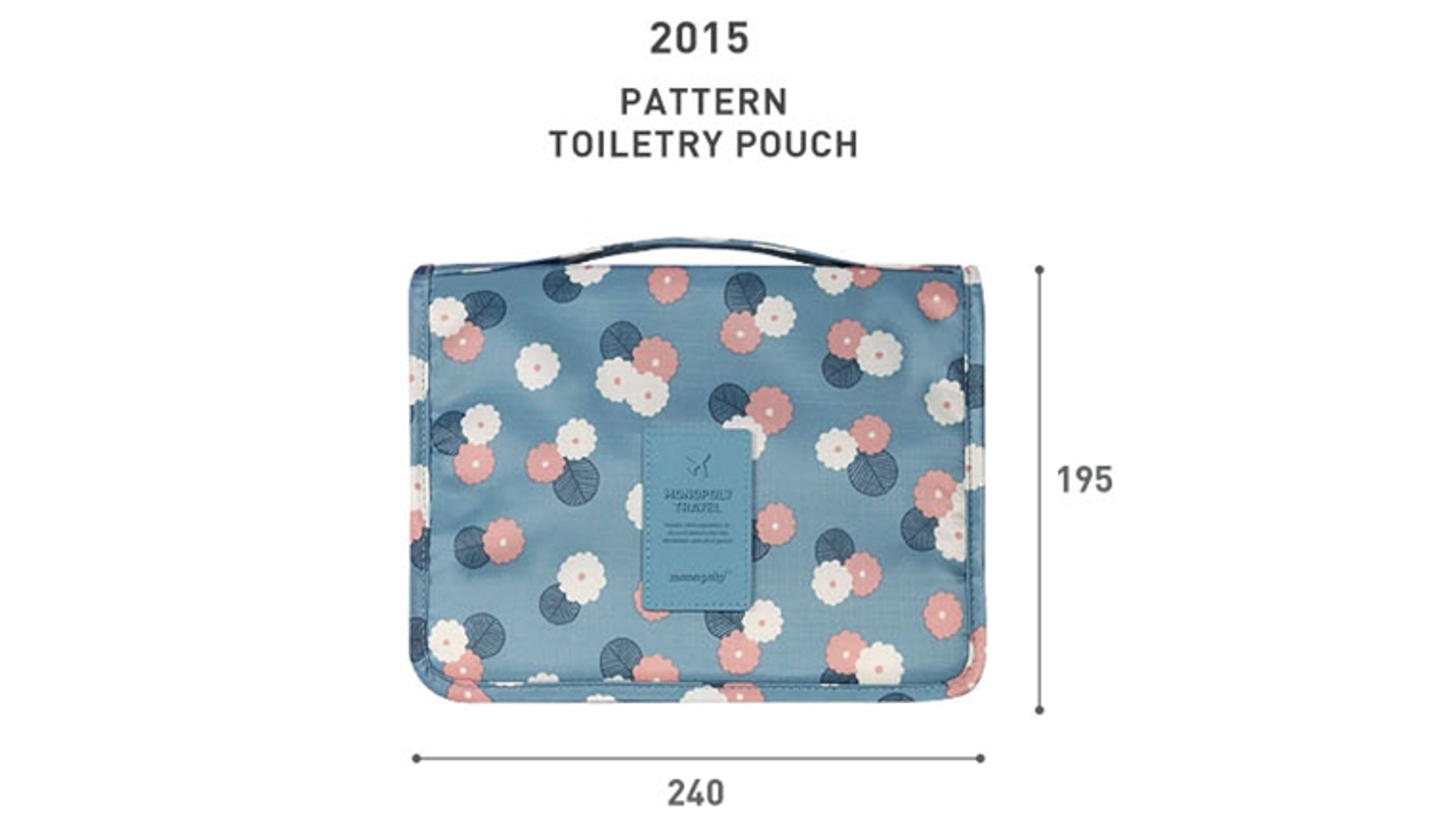 Túi đựng mỹ phẩm Floral Toiletry Pouch 6