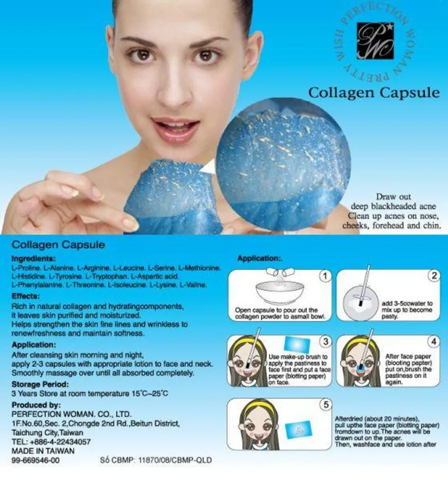 Viên lột mụn Collagen an toàn và hiệu quả  4