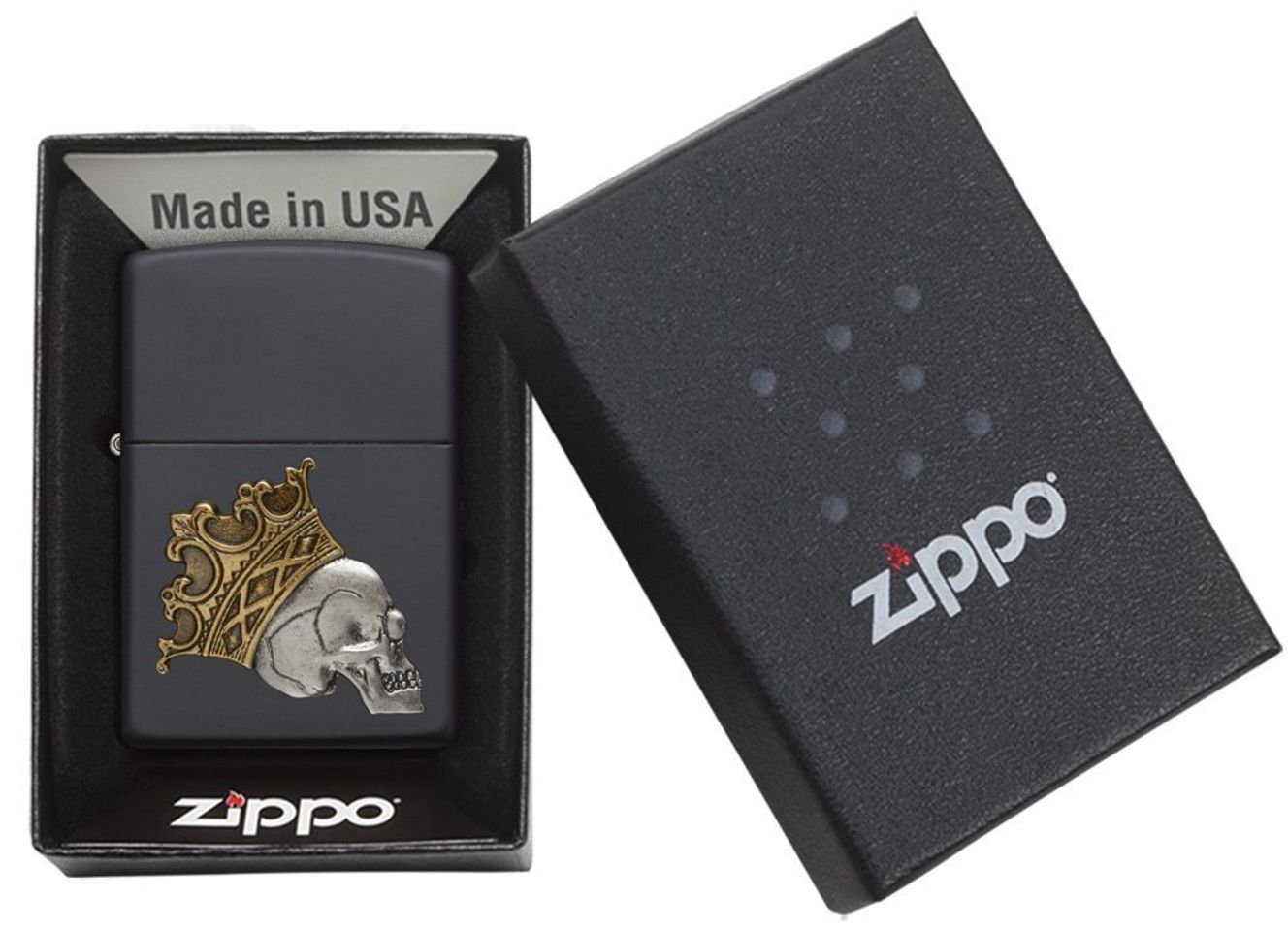 Các thành phần cấu tạo nên chiếc bật lửa Zippo Black Matte Emblem 29100 đều được nghiên cứu kỹ lưỡng và tỉ mỉ trước khi đưa vào sản xuất