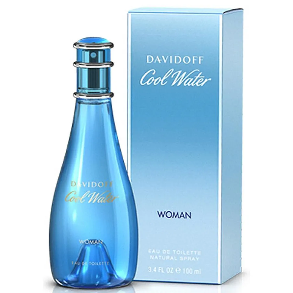 Davidoff Cool Water Woman nhẹ nhàng, tươi mát được thiết kế dành cho những cô gái dịu dàng, nữ tính