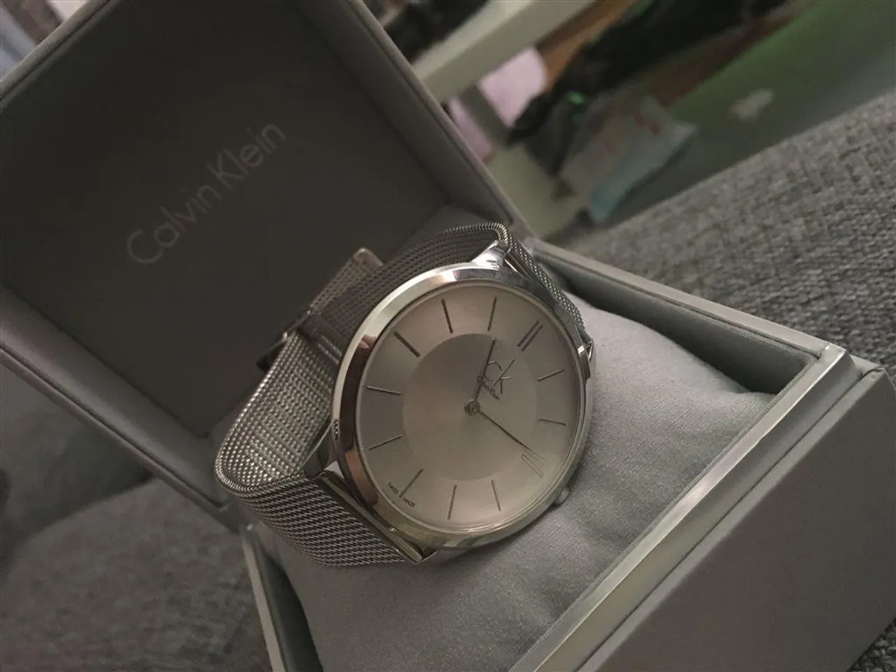 Hình ảnh thực tế của chiếc đồng hồ Calvin Klein