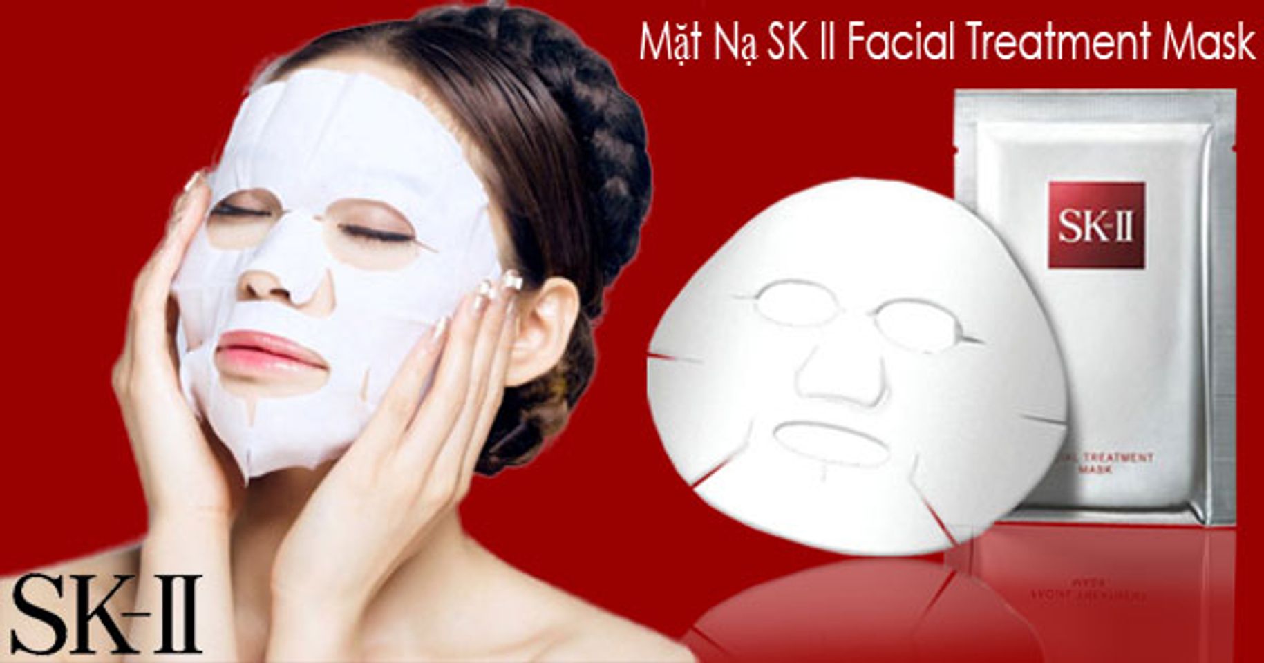 Mặt nạ SK II giúp tăng độ sáng bóng và dưỡng ẩm cho làn da vô cùng hiệu quả