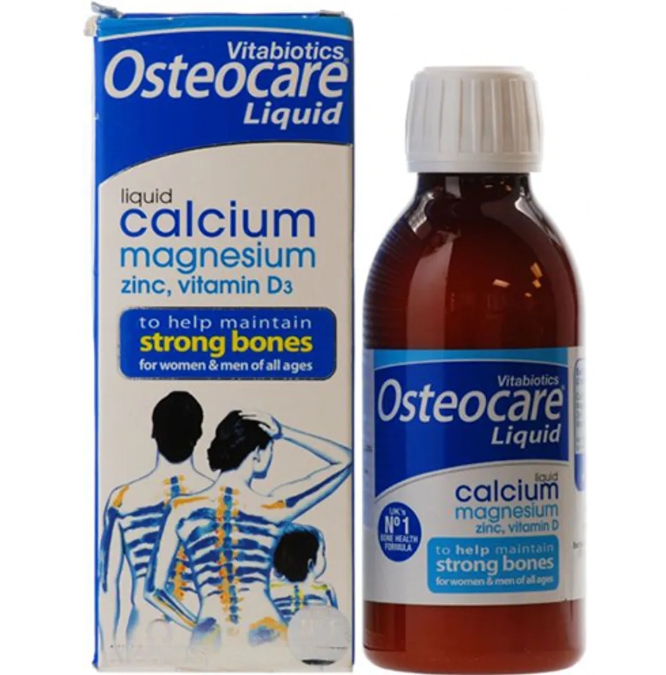 Canxi Osteocare original dạng nước cho trẻ trên 3 tuổi
