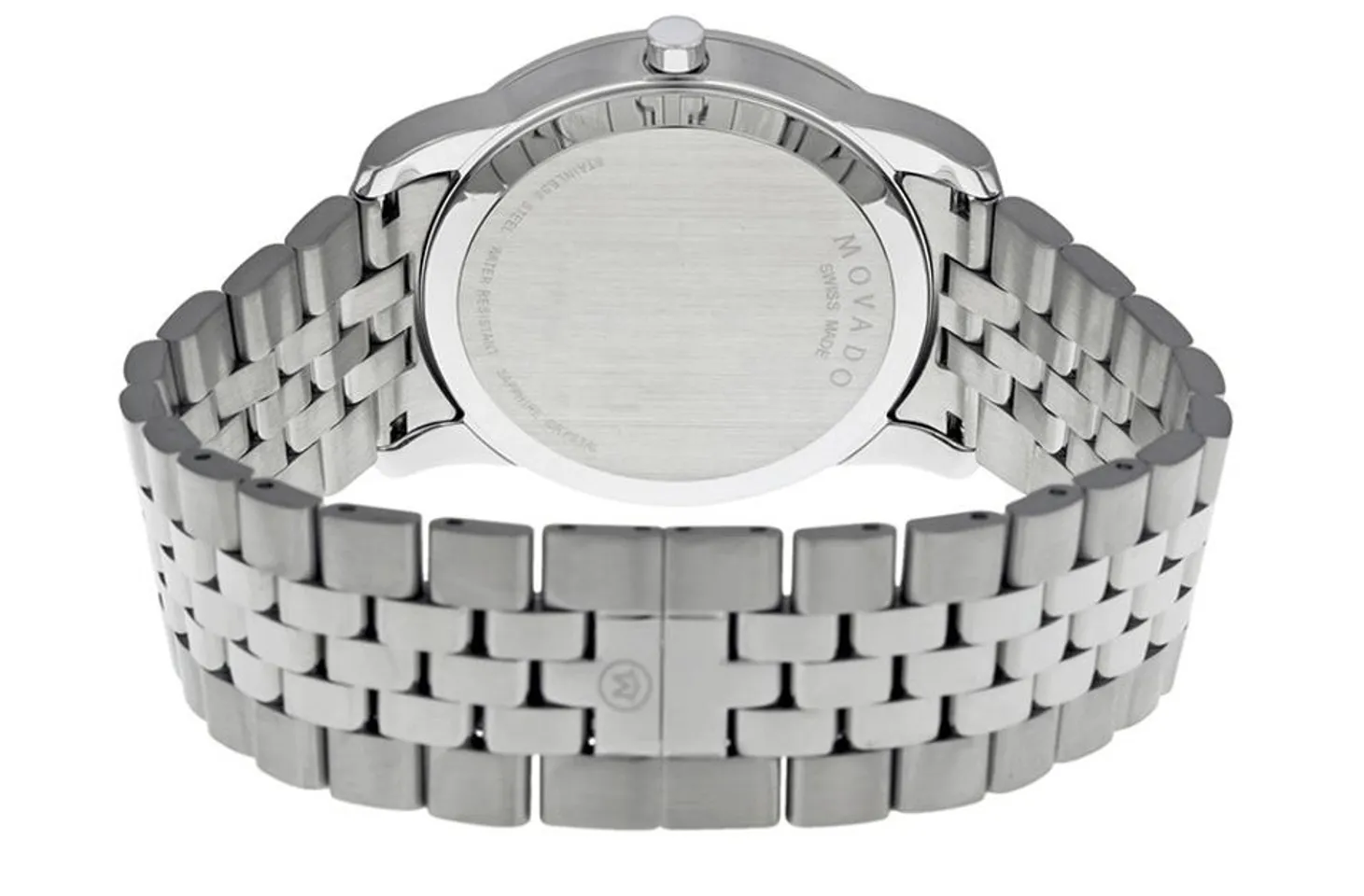 Chiếc đồng hồ Thụy Sỹ này được thiết kế khóa bướm cao cấp, chắc chắn