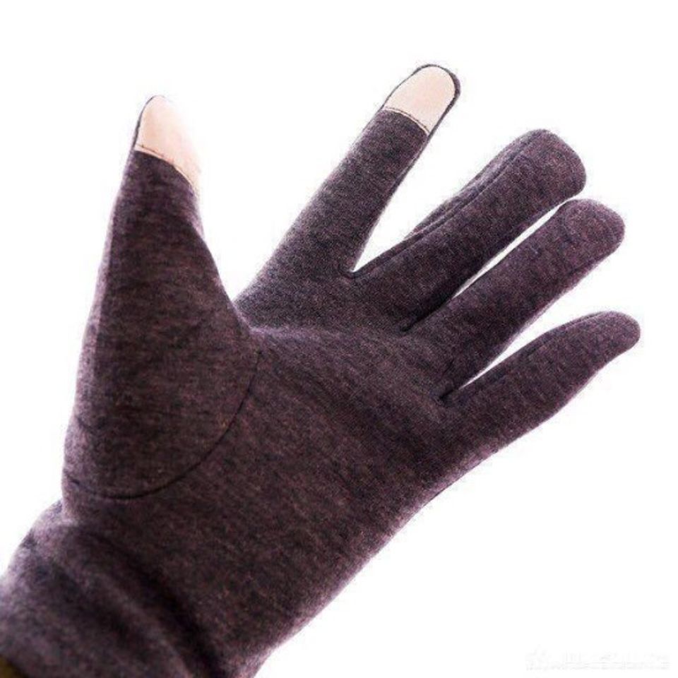 Găng tay cảm ứng giữ nhiệt H&M nam nữ được lót bằng vật liệu nỉ lót lông mềm mạ